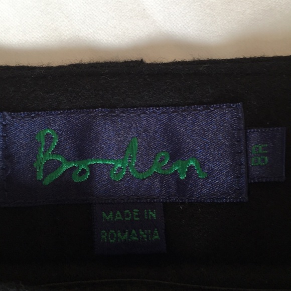 Boden  black wool pants Sz UK 8RUS4 - Picture 5 of 8